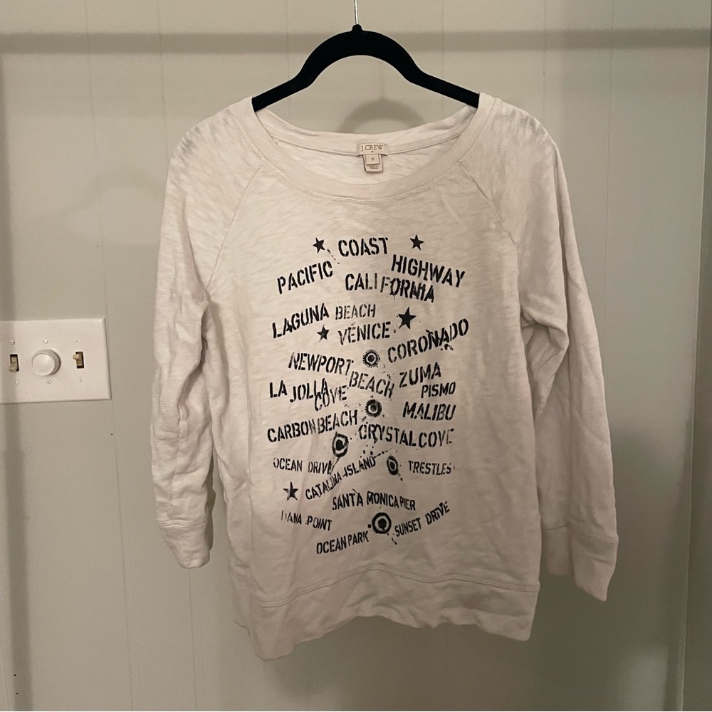 Jcrew California sweater